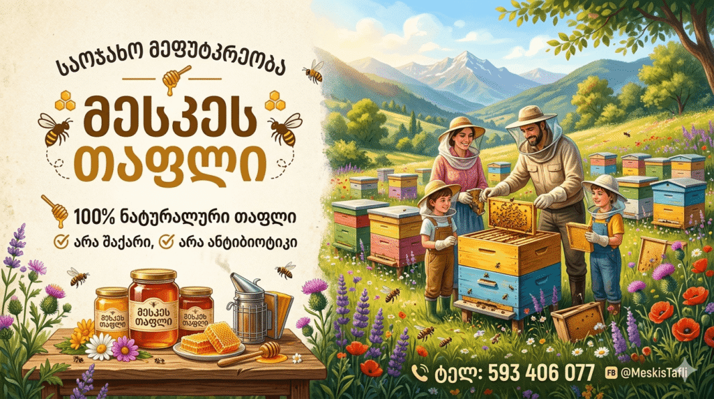 🍯 საოჯახო მეფუტკრეობა